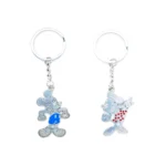 Generic Micky Double Key Chain (Color: Assorted)