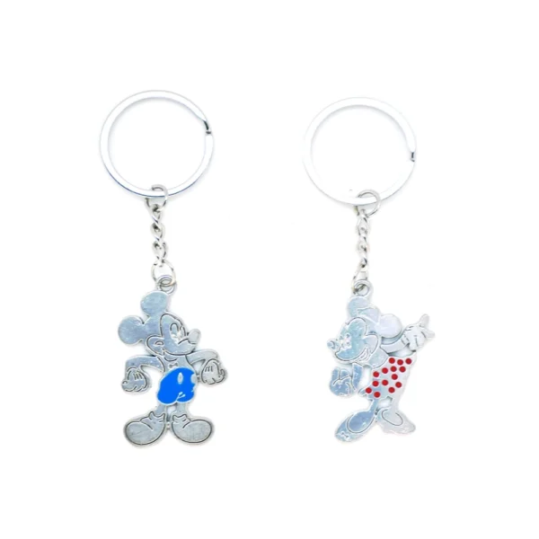 Generic Micky Double Key Chain (Color: Assorted)