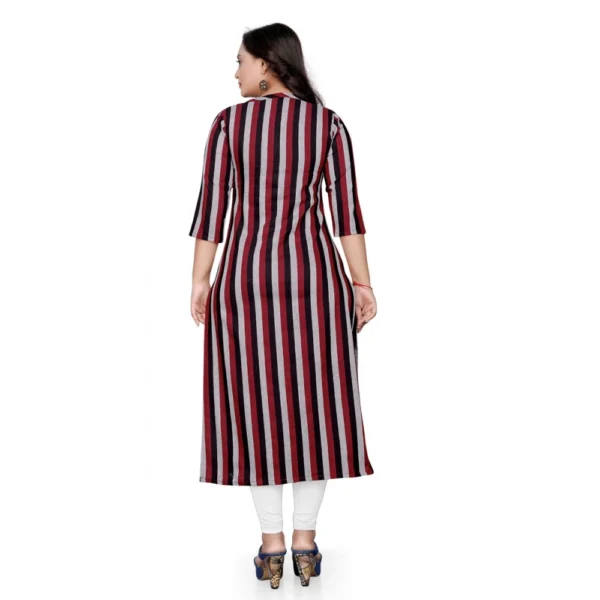 Women's Cotton Printed Straight Kurti (Multi Color)