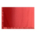 Women's Georgette Printed Saree With Unstitched Blouse (Red, 5-6 Mtrs)