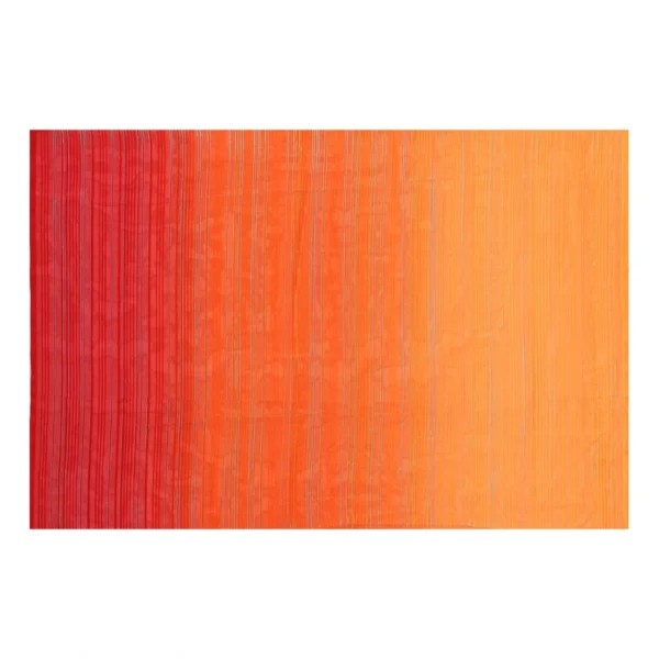 Women's Georgette Printed Saree WithOut Blouse (Orange, 5-6 Mtrs)