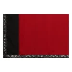 Women's Georgette Printed Saree With Unstitched Blouse (Red, 5-6 Mtrs)