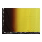 Women's Georgette Printed Saree With Unstitched Blouse (Yellow, 5-6 Mtrs)