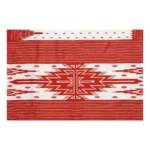 Women's Art Silk Printed Saree With Unstitched Blouse (Red, 5-6 Mtrs)
