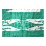 Women's Art Silk Printed Saree With Unstitched Blouse (Green, 5-6 Mtrs)