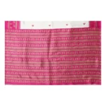 Women's Art Silk Printed Saree With Unstitched Blouse (Pink, 5-6 Mtrs)