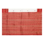 Women's Art Silk Printed Saree With Unstitched Blouse (Red, 5-6 Mtrs)