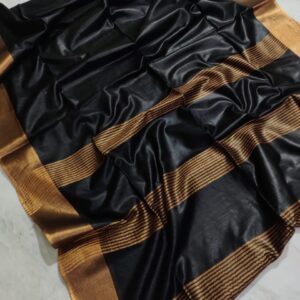 Cotton silk woven Bhagalpuri sarees
