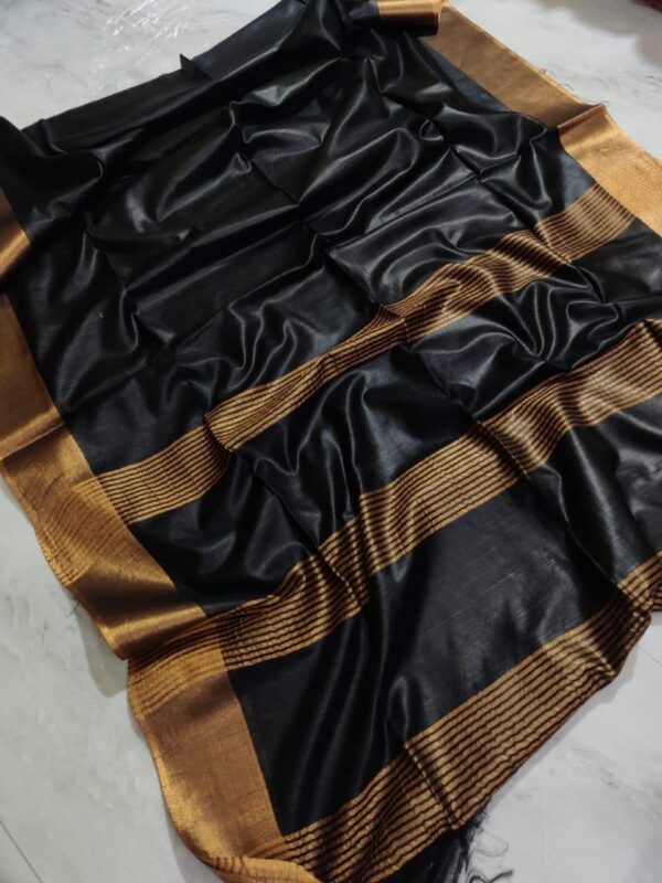 Cotton silk woven Bhagalpuri sarees