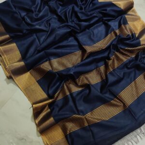 Cotton silk woven Bhagalpuri sarees