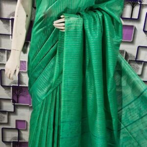Cotton silk woven Bhagalpuri sarees