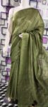 Cotton silk woven Bhagalpuri sarees