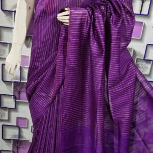 Cotton silk woven Bhagalpuri sarees