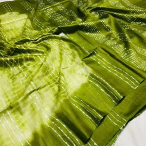 Shibori Dyed Saree