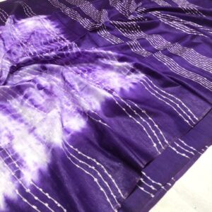 Shibori Dyed Saree