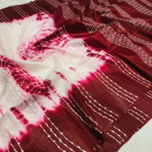 Shibori Dyed Saree
