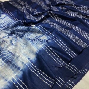 Shibori Dyed Saree