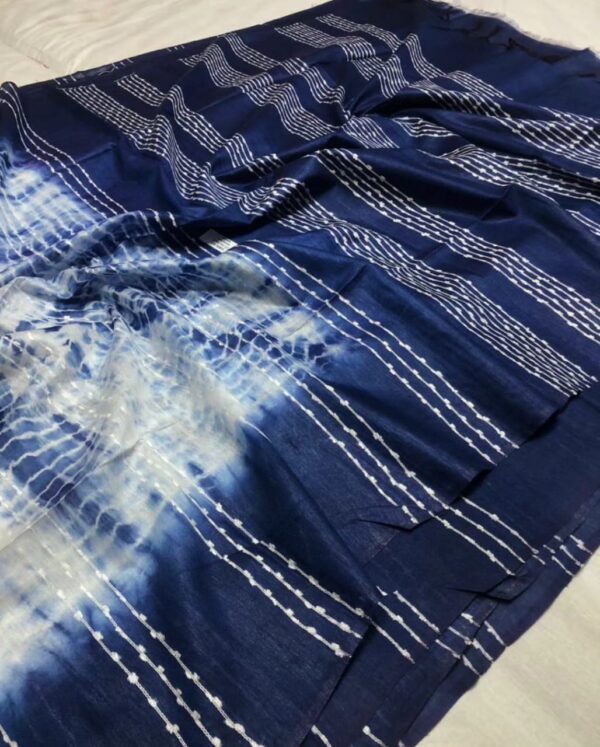 Shibori Dyed Saree