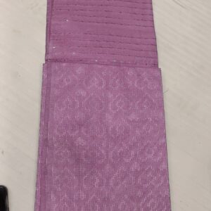 Woven heart motifs saree