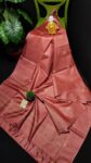 Woven heart motifs saree