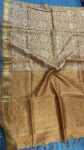 Hand b0utique print saree
