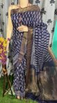 Hand b0utique print saree