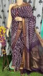 Hand b0utique print saree