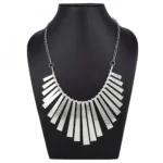 Silver Plated Statement Necklace