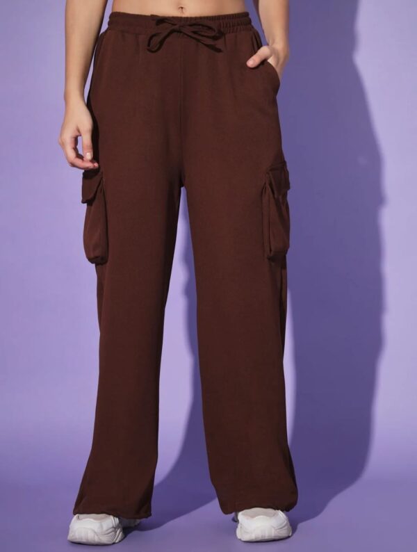 Women Solid Track Pants