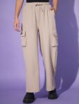 Women Solid Track Pants