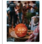 XECH solaris mars desktop clock speaker