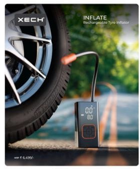 XECH INFLATE rechargeable tyre inflator