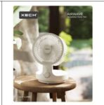 XECH AIRWAVE NOISELESS DESK FAN