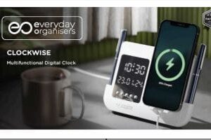 Clockwise digital clock