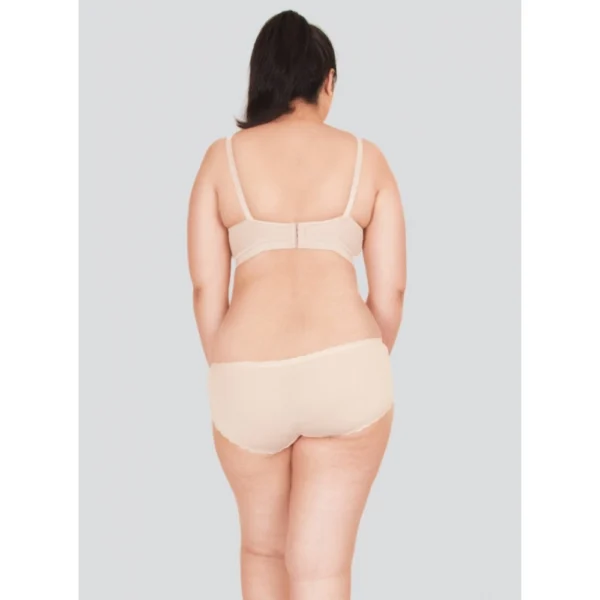 Dermawear Women's Ally Plus Support Bust Shaper Brassiere (Model: Ally Plus, Color:Cream, Material: 4D Stretch)