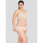 Dermawear Women's Ally Plus Support Bust Shaper Brassiere (Model: Ally Plus, Color:Cream, Material: 4D Stretch)