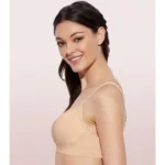 Enamor Women'S Side Support Shaper Supima Cotton Everyday Brassiere (Model: A042, Color: Skin, Material: Cotton)