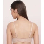 Enamor Women'S Perfect Shaping Cotton Strapless Brassiere (Model: A019, Color: Skin, Material: Cotton)