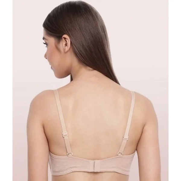 Enamor Women'S Perfect Shaping Cotton Strapless Brassiere (Model: A019, Color: Skin, Material: Cotton)