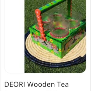 DEORI WOODEN TEA SERVEWARE