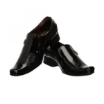 Men Black Color Synthetic Material Casual Formal Shoes
