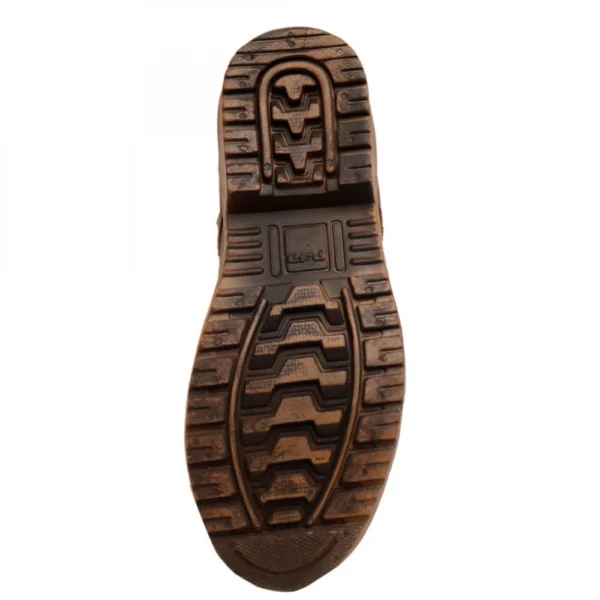 Men Tan Brown Color Synthetic Material Casual Long Boots