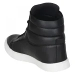 Men Black Color Synthetic Material Casual Sneakers