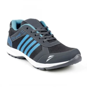 Men Grey,Blue Color Mesh Material Casual Sports Shoes