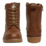 Men Tan Brown Color Synthetic Material Casual Long Boots
