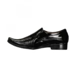 Men Black Color Synthetic Material Casual Formal Shoes