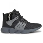 Men Grey,Black Color Mesh Material Casual Sports Shoes