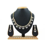 Women's Alloy Necklace set (White)