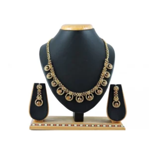 Women's Alloy Necklace set (Gold)