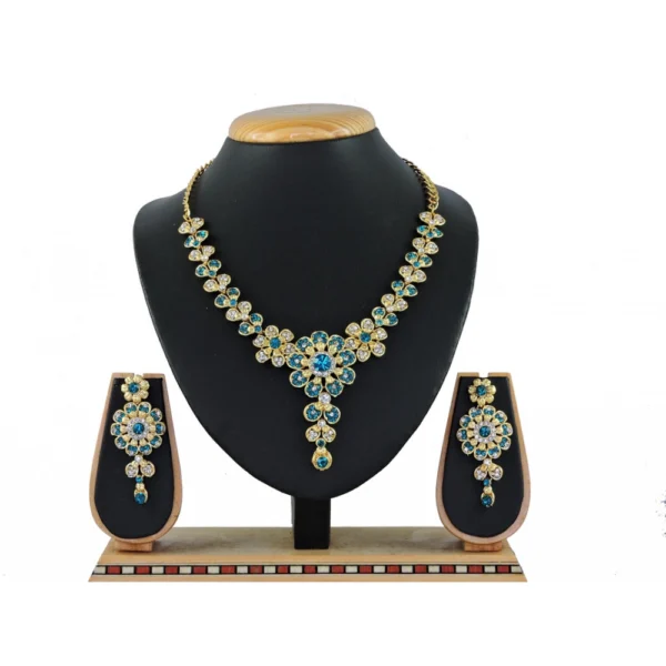 Women's Alloy Necklace set (Turquoise)